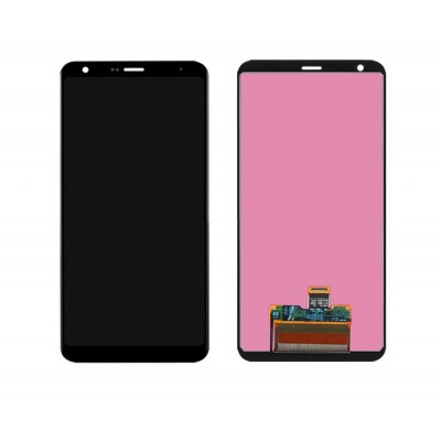 Lcd With Touch Screen For Lg Q Stylus Plus Black By - Maxbhi Com