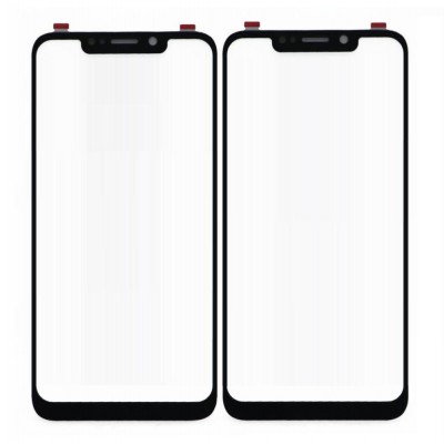 Replacement Front Glass For Tecno Camon I2 Black By - Maxbhi Com