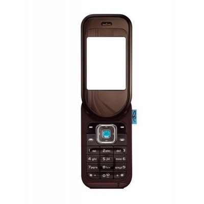 Full Body Housing For Nokia 7370 Brown - Maxbhi Com