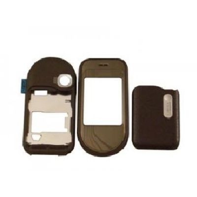 Full Body Housing For Nokia 7370 Brown - Maxbhi Com