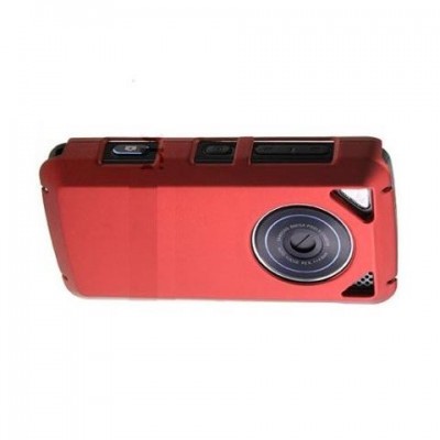 Full Body Housing For Samsung Pixon M8800h Red - Maxbhi Com