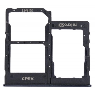 Sim Card Holder Tray For Samsung Galaxy A40 Black - Maxbhi Com