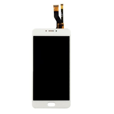 Lcd With Touch Screen For Meizu M3 Note M681h White By - Maxbhi Com