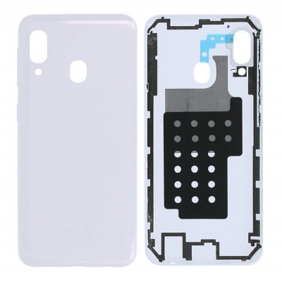 Back Panel Cover For Samsung Galaxy A20e White - Maxbhi Com