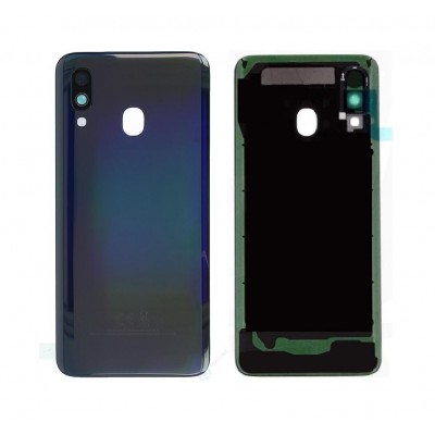 Back Panel Cover For Samsung Galaxy A40 Black - Maxbhi Com