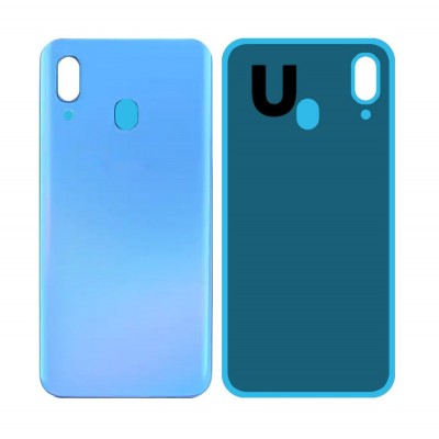 Back Panel Cover For Samsung Galaxy A40 Blue - Maxbhi Com