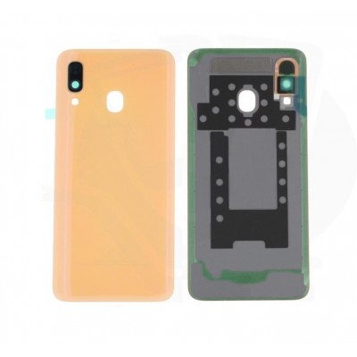 Back Panel Cover For Samsung Galaxy A40 Coral - Maxbhi Com