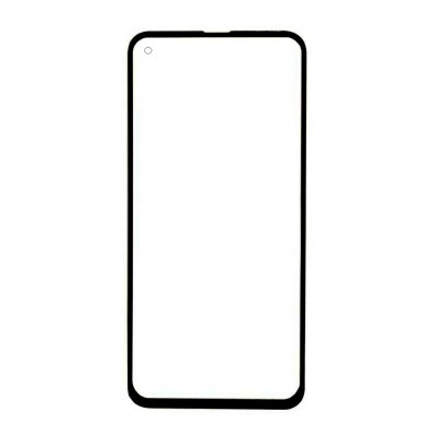 Replacement Front Glass For Nokia X71 White By - Maxbhi Com