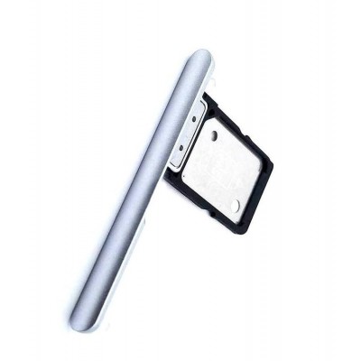 Sim Card Holder Tray For Sony Xperia Xa2 Silver - Maxbhi Com