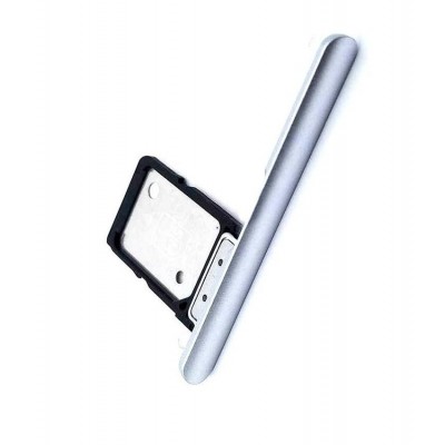 Sim Card Holder Tray For Sony Xperia Xa2 Silver - Maxbhi Com