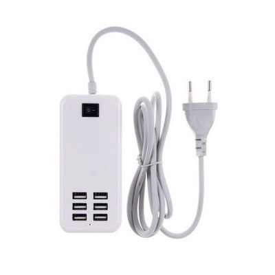 6 Port Multi Usb Highq Fast Charger For Maxwest Gravity 5 Lte - Maxbhi Com