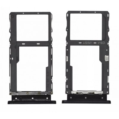 Sim Card Holder Tray For Alcatel 3 2019 Black - Maxbhi Com