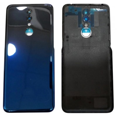 Back Panel Cover For Alcatel 3 2019 Black - Maxbhi Com