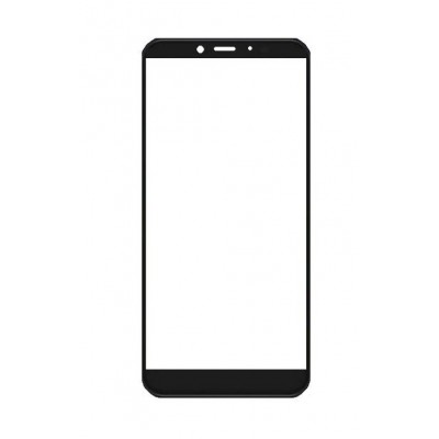 Replacement Front Glass For Alcatel 1s Black By - Maxbhi Com