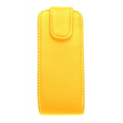 Flip Cover For Spice Z203 Yellow By - Maxbhi Com