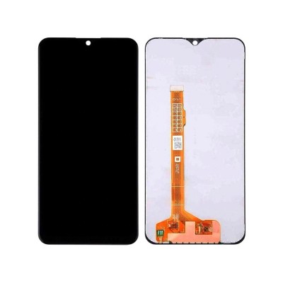 Lcd With Touch Screen For Vivo Y17 2019 Black By - Maxbhi Com