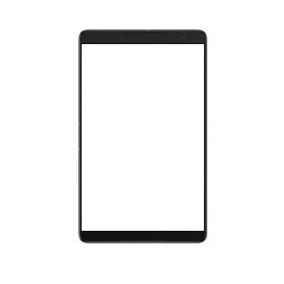 Replacement Front Glass For Alcatel 3t 10 Black By - Maxbhi Com