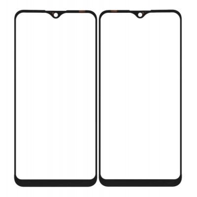 Replacement Front Glass For Oppo A5s Ax5s Black By - Maxbhi Com