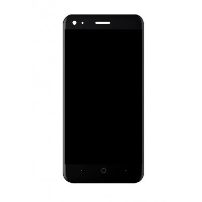 Lcd With Touch Screen For Micromax Bharat Go Black By - Maxbhi Com