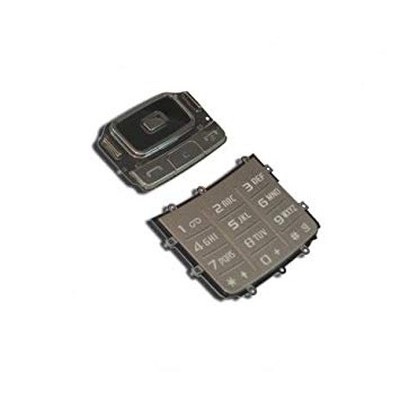 Keypad For Samsung G800 Silver - Maxbhi Com
