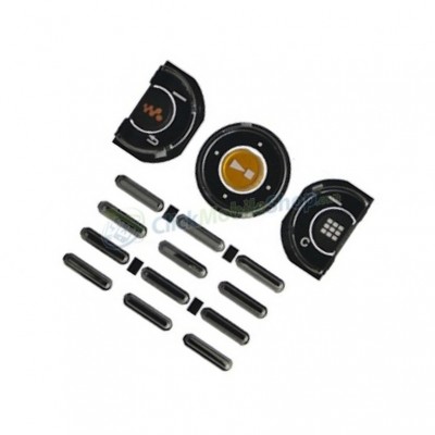 Keypad For Sony Ericsson W610i Orange Black - Maxbhi Com
