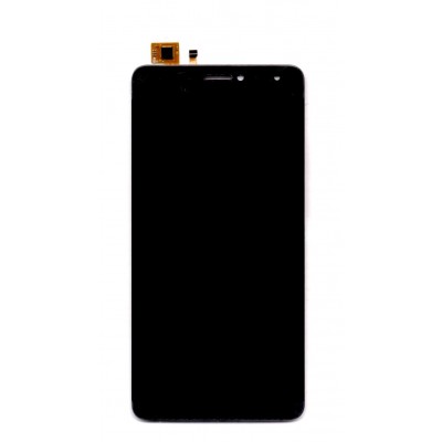 Lcd With Touch Screen For Intex Cloud S9 Black By - Maxbhi Com