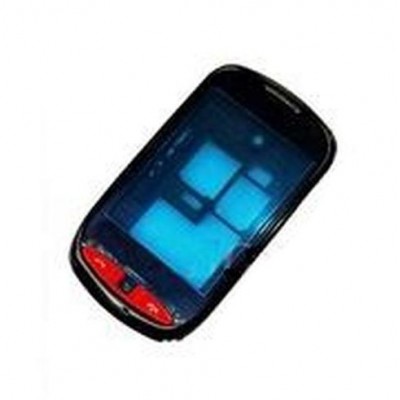 Full Body Housing For Lg Wink Style T310 Black Red - Maxbhi Com