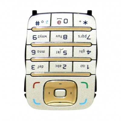 Keypad For Nokia 6133 Silver - Maxbhi Com