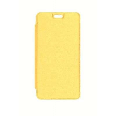 Flip Cover For Micromax Canvas Sliver 5 Q450 Gold By - Maxbhi Com