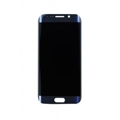 Lcd With Touch Screen For Samsung Galaxy S6 Edge Cdma Blue By - Maxbhi Com