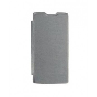 Flip Cover For Yu Yutopia Grey By - Maxbhi Com