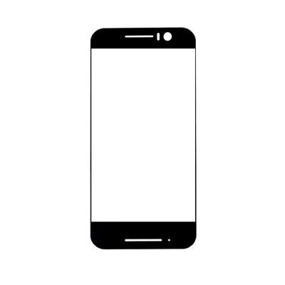 Replacement Front Glass For Htc One S9 Grey By - Maxbhi Com