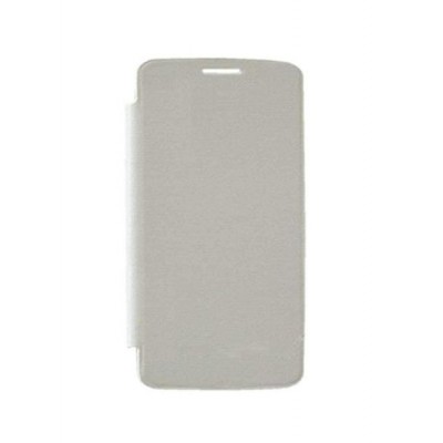 Flip Cover For Alcatel A5 Led Silver By - Maxbhi Com