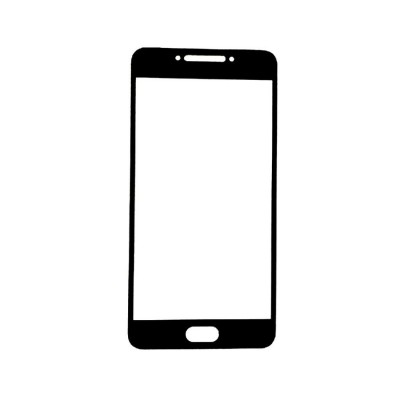 Replacement Front Glass For Alcatel A5 Led Silver By - Maxbhi Com