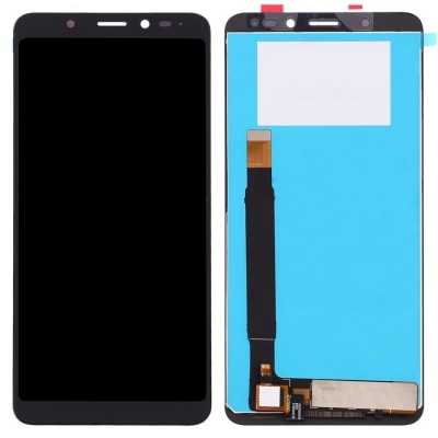 Lcd With Touch Screen For Wiko View Gold By - Maxbhi Com
