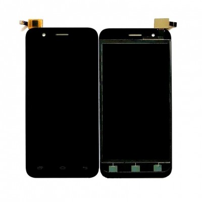 Lcd With Touch Screen For Micromax Bolt Q346 Gold By - Maxbhi Com