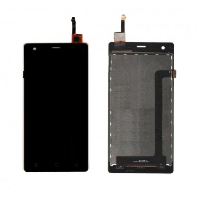 Lcd With Touch Screen For Micromax Canvas 5 Lite Special Edition Brown By - Maxbhi Com