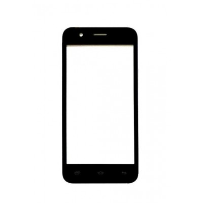 Replacement Front Glass For Micromax Bolt Q346 Grey By - Maxbhi Com