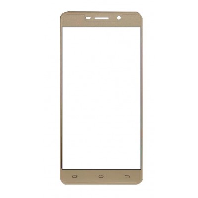 Replacement Front Glass For Subor S5 Gold By - Maxbhi Com