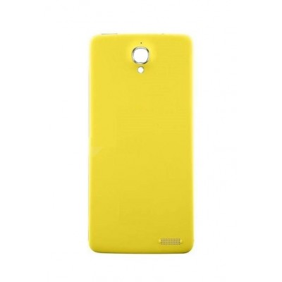 Back Panel Cover For Alcatel Onetouch Idol X 6040d Yellow - Maxbhi Com