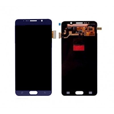 Lcd With Touch Screen For Samsung Galaxy Note 5 Blue By - Maxbhi Com