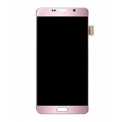 Lcd With Touch Screen For Samsung Galaxy Note 5 Rose Gold By - Maxbhi Com