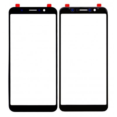 Replacement Front Glass For Asus Zenfone Max Pro M1 Zb601kl Silver By - Maxbhi Com
