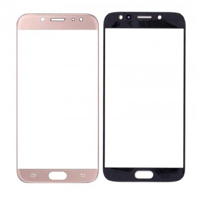 Replacement Front Glass For Samsung Galaxy J7 Pro Rose Gold By - Maxbhi Com