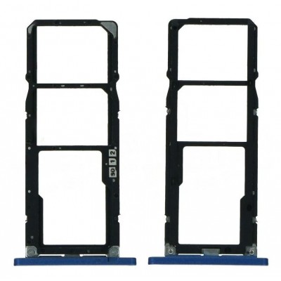 Sim Card Holder Tray For Asus Zenfone Max Pro M1 Zb601kl Blue - Maxbhi Com