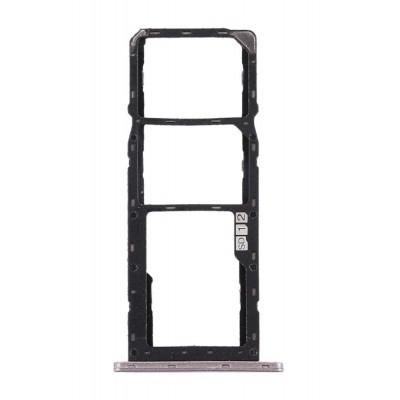 Sim Card Holder Tray For Asus Zenfone Max Pro M1 Zb601kl Silver - Maxbhi Com
