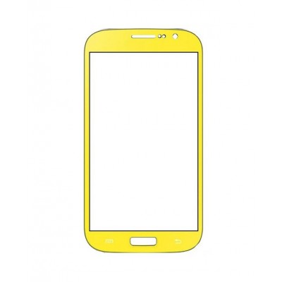 Replacement Front Glass For Samsung Galaxy Grand Neo Yellow By - Maxbhi Com