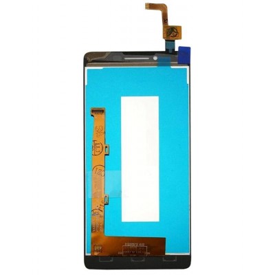 Lcd With Touch Screen For Lenovo A6010 Red By - Maxbhi Com