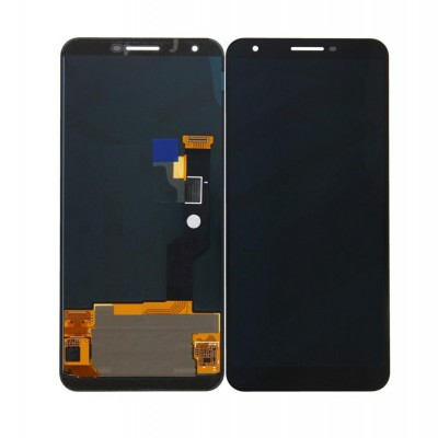 Lcd With Touch Screen For Google Pixel 3a Black By - Maxbhi Com