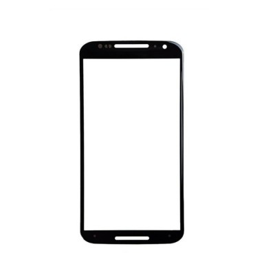 Replacement Front Glass For Motorola Moto X 2nd Gen Blue By - Maxbhi Com